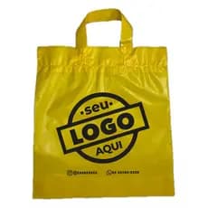 Sacola Alça Fita 30x45 personalizada com O SEU LOGO 100/250 unidades