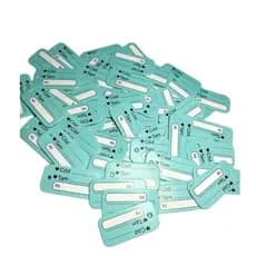 Mini Tag para roupas + Lacre de Autenticidade/Segurança com 100 peças