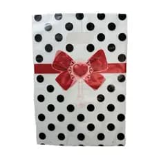 50 Unidades de sacola Plastica Boca Vazada 25x35 cm - Boca de Palhaço - Alça Vazada