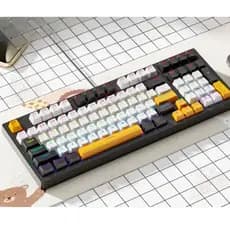 Teclado Gamer Mecânico Blue/Red Switch Rgb Usb Pc Ps4 Xbox Idioma Português Brasil LEY-2092