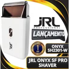 Máquina Shaver Barbeador JRL Onyx SF Pro Shaver Profissional Lançamento 1 Ano De Garantia