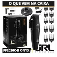 Jrl Onyx Máquina de cortar cabelo profissional sem fio Bivolt