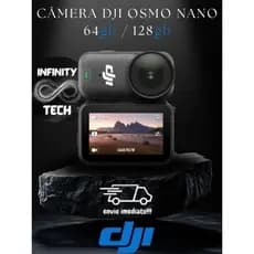 Câmera De Ação DJI Osmo Nano 35MP WiFi 64GB / 128GB - Preto