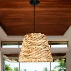 Pendente Luminária de Teto + kit Instalação Lustre Decoração 30x25