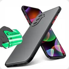 Capa Capinha Translucida Fosca + Película Cerâmica Para Samsung Galaxy A17 5G