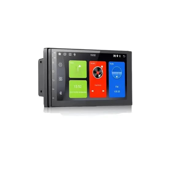 Central Multimídia Android 2Din 7Polegadas CarPlay e Android Auto 2GB RAM 32GB MEMÓRIA