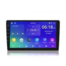 Central Multimídia Octacore Android 13 entrada para CHIP 4G 2din 10 Polegadas 4GB de RAM 64GB de MEMÓRIA