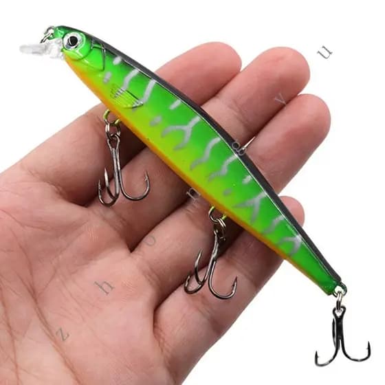 Isca Artificial de Peixe Dourado 12,9g /11cm Pesca Fantasma Luminoso de Alta Qualidade