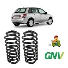 Par De Molas Reforçadas Gnv Fiat Stilo 2009 2010 2011