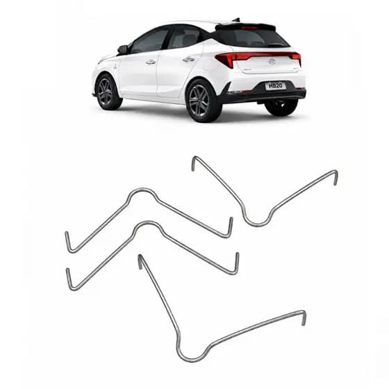 Trava Da Pastilha Freio Hyundai Hb20 2019 A 2025 3cc