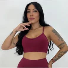 Top Fitness Feminino Nadador Alça Fina sem bojo Academia