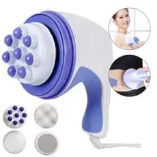 Massageador Elétrico Orbital 110V Profissional Corporal Drenagem Linfática E Massagens Concentradas Completo
