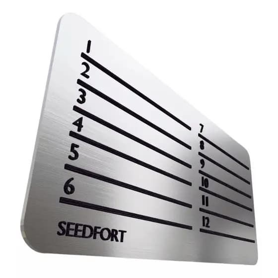 Seedfort Aço Durável Compatível Carteiras de Hardware
