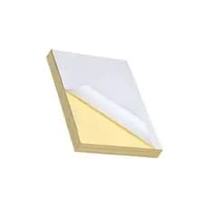 A4 Papel Adesivo Branco Fosco de Etiqueta Pacote com 100 Folhas Kit com 5 Pacotes