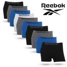 Kit 10 Cuecas Reebok Boxer Classic Microfibra Sortido - ADULTO