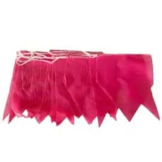 KIT COM 100 METROS DE BANDERINHAS JUNINA NA COR ROSA PARA FESTA JUNINA