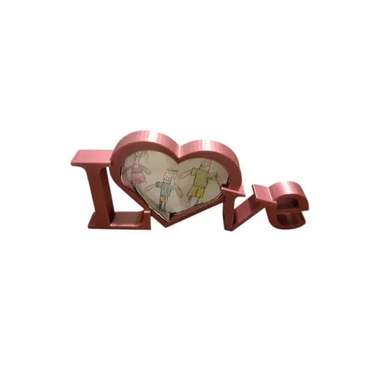 Porta Retrato Love Decoração Amor Namorados Foto