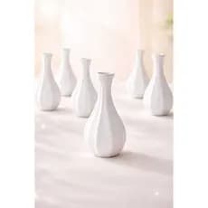 kit com 15 vaso de gesso centro de mesa/ vaso de gesso 3d decorativo
