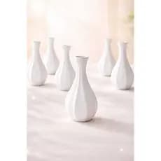 kit com 25 vaso de gesso centro de mesa/ vaso de gesso 3d decorativo