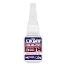 Super Cola Almasuper Ultra-rapida 20g Adesivo Instantâneo