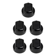 Kit 5 Botões Manípulos Fogão Dako Supreme Mesa Vidro 100% Original