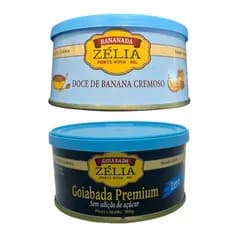 Goiabada Premium e Bananada Zélia Sem Açucar KiT 2x1