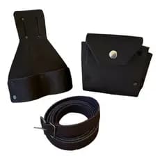 Cinto Armador De Couro Profissional Preto
