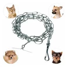 Corrente Guia Para Cães E Gatos Passeio No 7 Comp. 1,50m