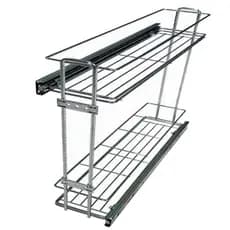 Porta Tempero Latas/óleo Duplo Corrediça Jomer 100x440x450mm 0761  Porta Condimentos