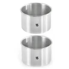 KIT 2 (DUAS) 15 x 10 REDONDA ALTA Assadeira Forma Bolo