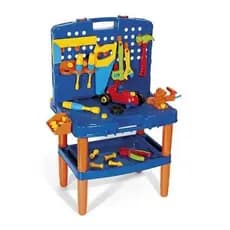 Bancada Maleta de Ferramentas Brinquedo Infantil Didático Poliplac