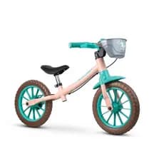 Bicicleta Infantil Nathor Aro 12 Equilibrio Sem Pedal Love