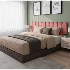 Cabeceira adesiva cama box casal king 10 Placas suede Fácil Instalação Modular 45x20 ENVIO IMEDIATO