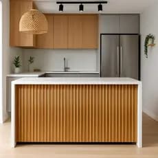 Kit 250 Placas Ripada Painel Decorativo em Mdf de Alta Qualidade Premium 45x10cm - ENVIO FULL