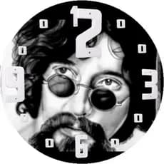 relógio de parede musica vintage retro raul seixas musica brasileira de parede decoração artigo decorativo