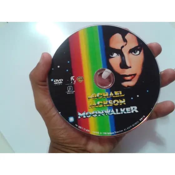 dvd michael jackson moonwalker personalizado rei do pop filme