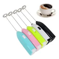 Misturador Mini Mixer Elétrico Batedor Inox Café Chá Bebidas Milk Shake Multiuso UNiversal