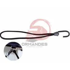 ELÁSTICO EXTENSOR FIXA LONA – COM GANCHO - 40 CM ( PRETO)