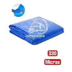 LONA LEVE MULTIUSO IMPERMEÁVEL PARA COBERTURA EM GERAL - 330 MICRAS GROSSA - MED. 12X10