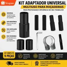 Kit Adaptador Universal Multiuso para Roçadeiras
