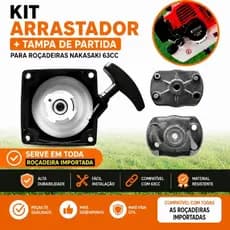 Puxador Partida Novo + Arrastador P/ Roçadeira
