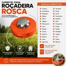 Carretel De Fio Nylon Roçadeira Universal*