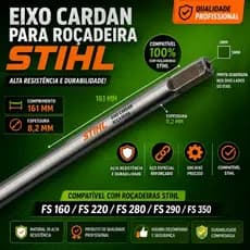 Eixo Cardan Para Roçadeiras Stihl FS160/220/280/350
