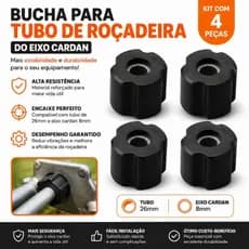Bucha Para Tubo de Roçadeira 26x8mm do Eixo Cardan