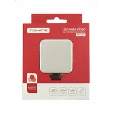 Iluminador Led Mini Luz de Led 5600k Display para Vídeos Tomate