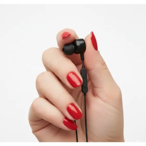 Fone De Ouvido Estéreo Hi-Turbo Com Microfone Entrada P2 Original Envio Imediato