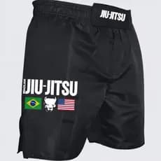 Short Jiu Jitsu No Gi Brasil EUA Masculino Treino Competição