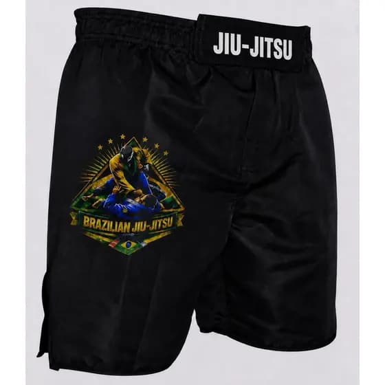 Short Brazilian Jiu-Jitsu Estilo Fight Premium Competição