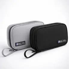 Necessaire Organizador de Cabos e Carregadores Portátil Viagem Case Organizadora para acessórios