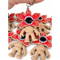 Chaveiro demongorgon articulado strings things